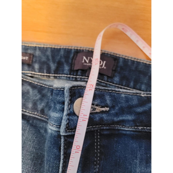 NYDJ Relaxed Straight High Rise Wide Leg Lift Tuck Technology Size 12 - Picture 6 of 9